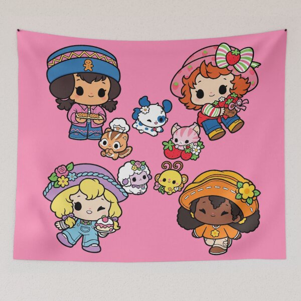 Item preview, Strawberry and her friends designed and sold by JarquinDD.