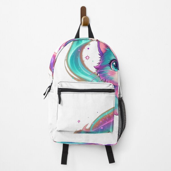 Item preview, Cute Rainbow Kitten Aurora Sparkle Swirls designed and sold by Avenuse style.