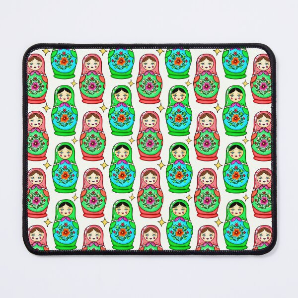 Item preview, Holiday Christmas Matryoshka Nesting Dolls Pattern designed and sold by Color Serenity by Alana C..