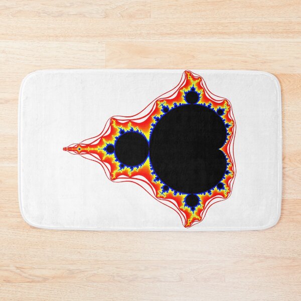 Item preview, Red Electric Mandelbrot Set Fractal Geometry Shapes Mania designed and sold by Shapes-Mania.