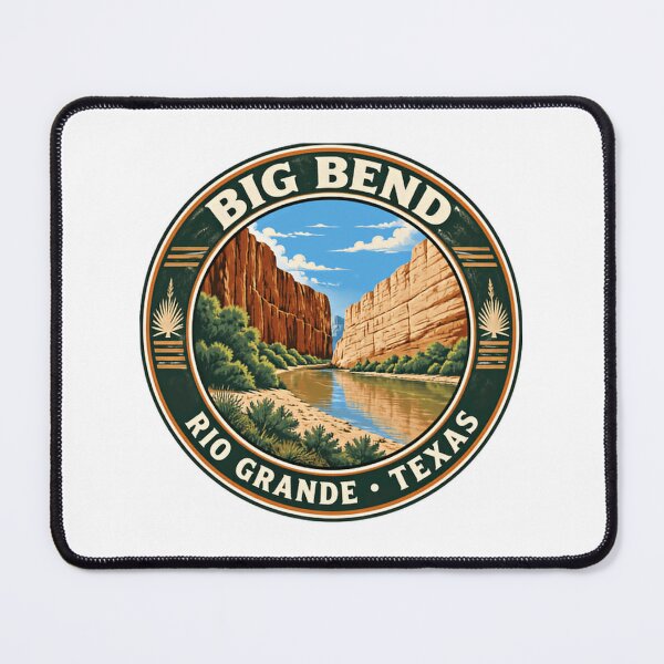 Item preview, Big Bend Rio Grande Texas National Park Traveler Hiker designed and sold by NeedForParks.