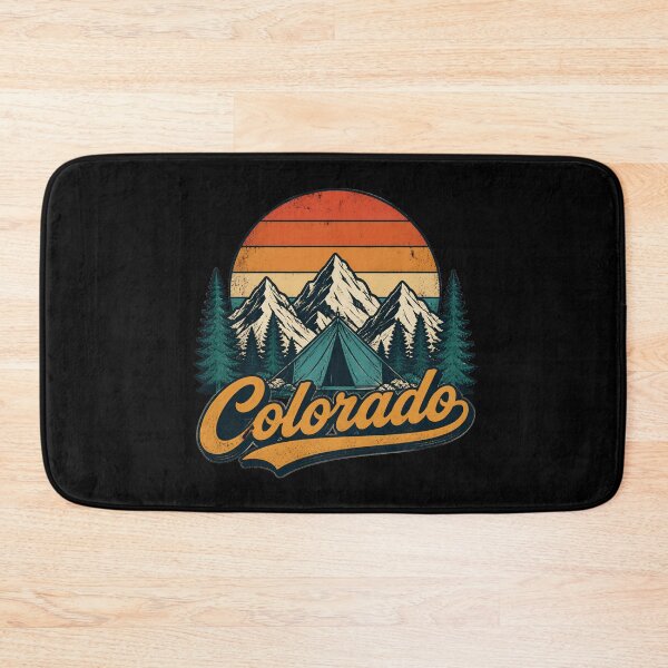 Item preview, Colorado Camping Retro Mountain Adventure Outdoor Nature Graphic Gift designed and sold by Zizo-DR44.