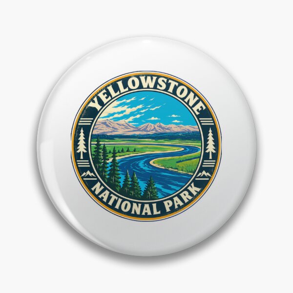 Item preview, Yellowstone National Park Travel Outdoor Adventure Souvenir designed and sold by JonesFlora2025.