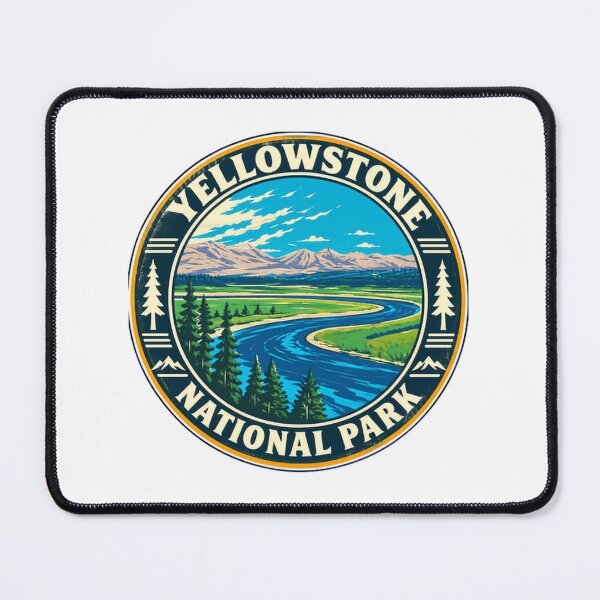 Item preview, Yellowstone National Park Travel Outdoor Adventure Souvenir designed and sold by JonesFlora2025.