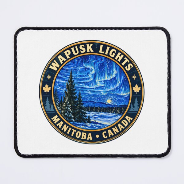 Item preview, Wapusk Lights Manitoba Canada Northern Lights Aurora Borealis Travel designed and sold by NeedForParks.