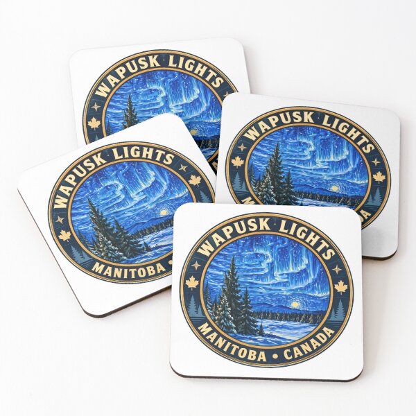 Item preview, Wapusk Lights Manitoba Canada Northern Lights Aurora Borealis Travel designed and sold by NeedForParks.