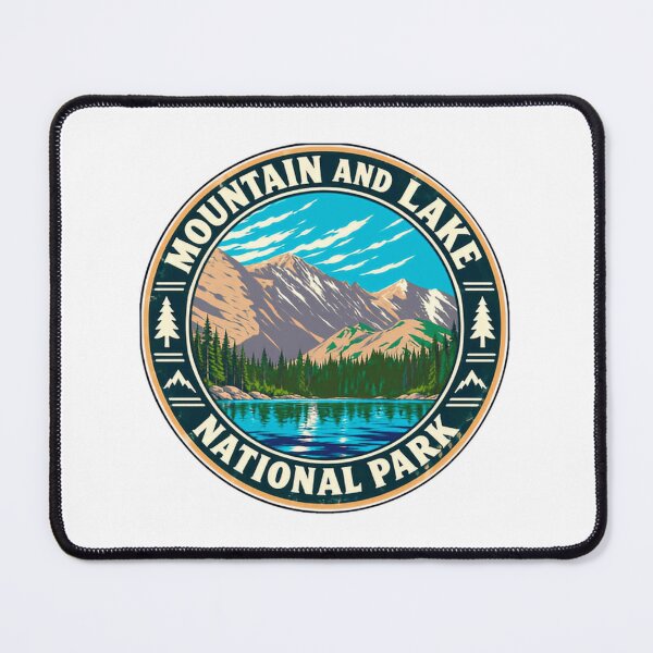 Item preview, Mountain And Lake National Park Outdoors Hiking Camping Traveler Adventure designed and sold by JonesFlora2025.
