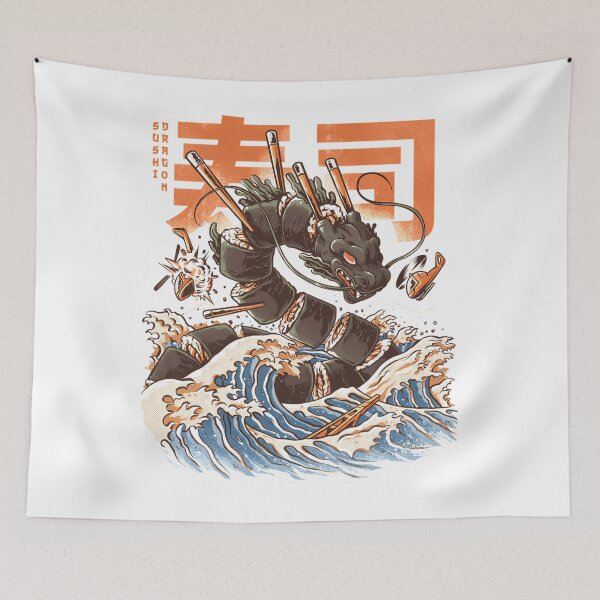 Item preview, Great Sushi Dragon designed and sold by dingledesign.