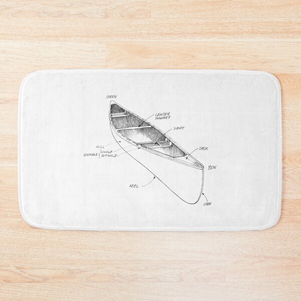 Item preview, Canoe Diagram designed and sold by ktthegreat.