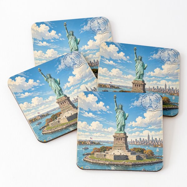 Item preview, United States – Statue of Liberty New York | Iconic Harbor & American Heritage designed and sold by DibujandoPorfa.