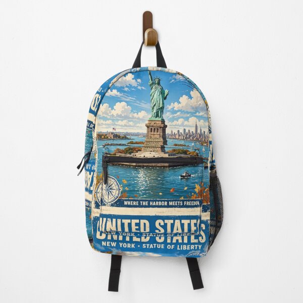 Item preview, United States – Statue of Liberty New York | Iconic Harbor & American Heritage designed and sold by DibujandoPorfa.