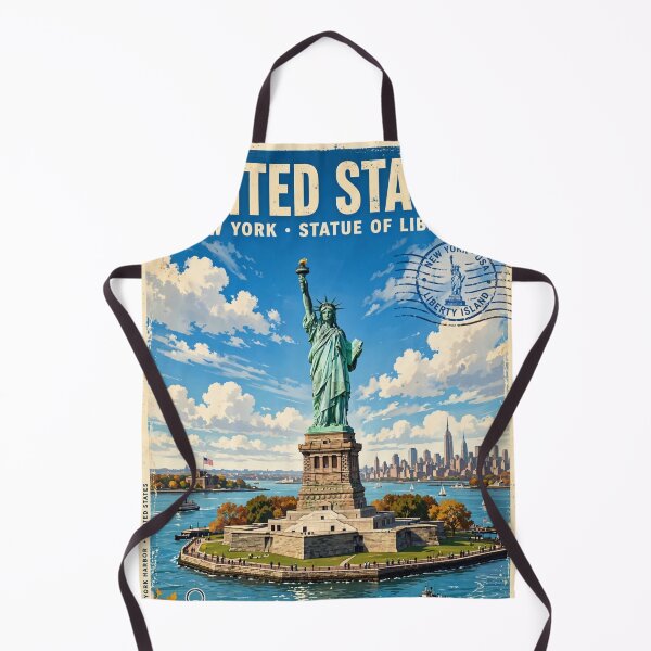 Item preview, United States – Statue of Liberty New York | Iconic Harbor & American Heritage designed and sold by DibujandoPorfa.