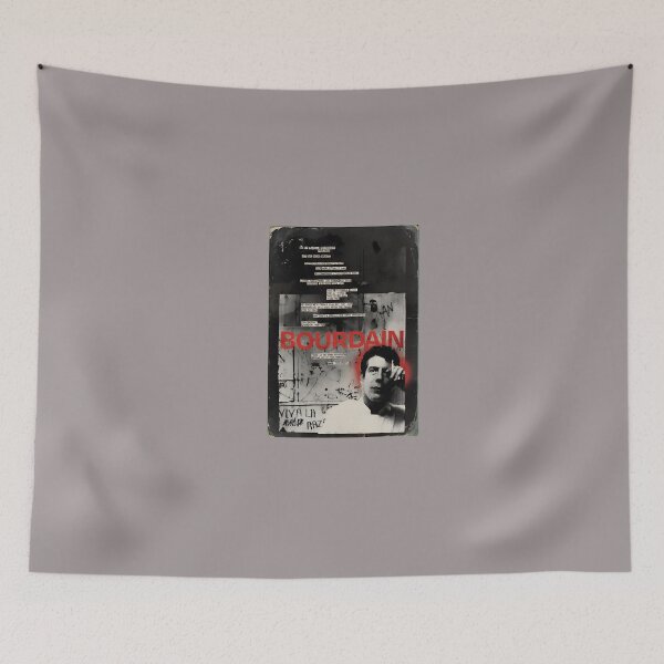 Item preview, Bourdain Zine Aesthetic Tribute Portrait Shirt-18 designed and sold by Prestonogisich.