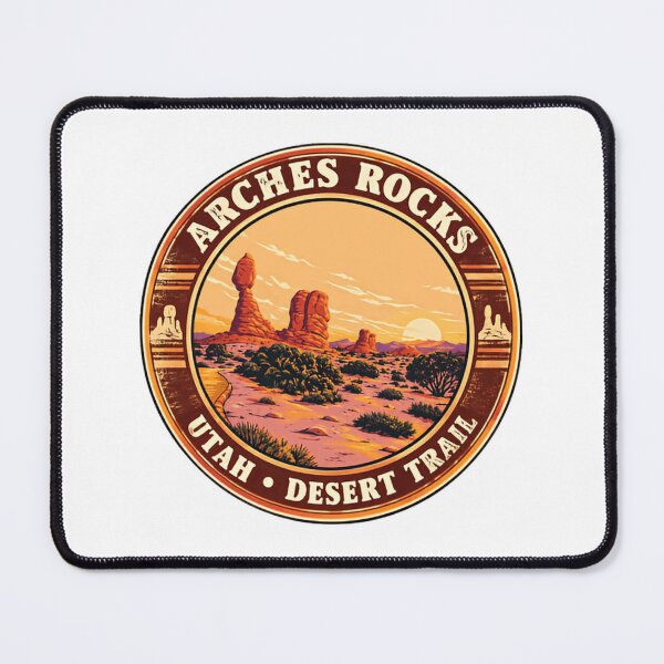 Item preview, Arches Rocks Utah Desert Trail National Park Hiking Travel designed and sold by NeedForParks.