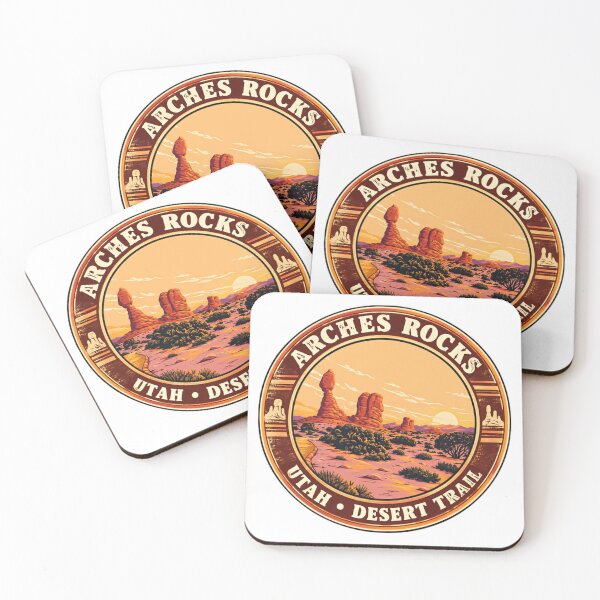 Item preview, Arches Rocks Utah Desert Trail National Park Hiking Travel designed and sold by NeedForParks.