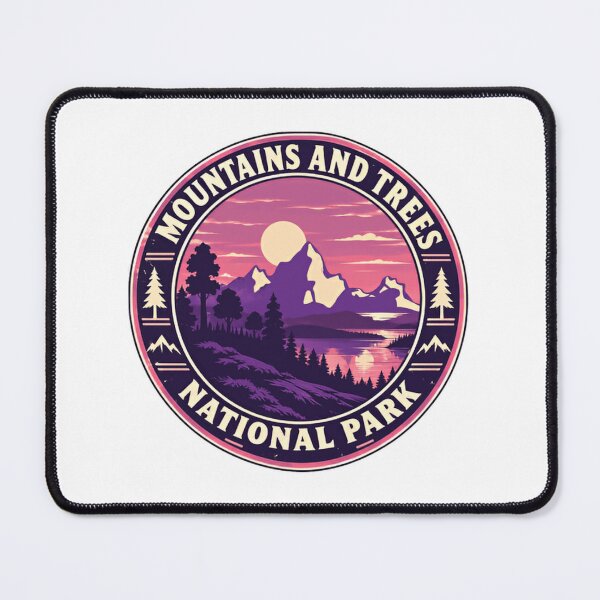 Item preview, Mountains And Trees National Park Outdoor Nature Explorer Gift designed and sold by JonesFlora2025.