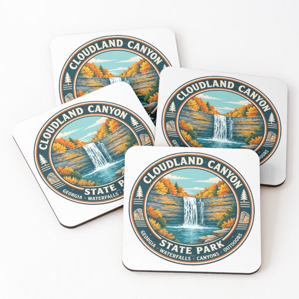 Item preview, Cloudland Canyon Georgia State Park Waterfalls Canyons Outdoors Hiking Travel designed and sold by NeedForParks.