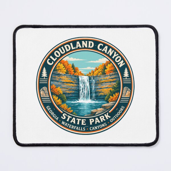 Item preview, Cloudland Canyon Georgia State Park Waterfalls Canyons Outdoors Hiking Travel designed and sold by NeedForParks.