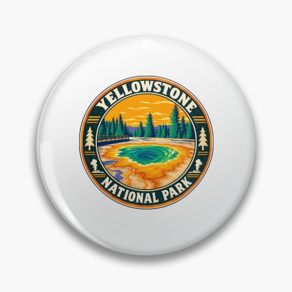 Item preview, Yellowstone National Park Travel Adventure Explorer Nature designed and sold by RetroMini2026.