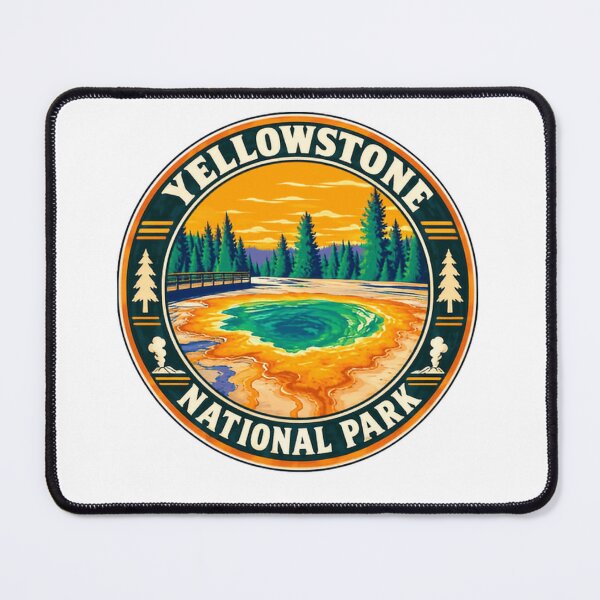 Item preview, Yellowstone National Park Travel Adventure Explorer Nature designed and sold by RetroMini2026.