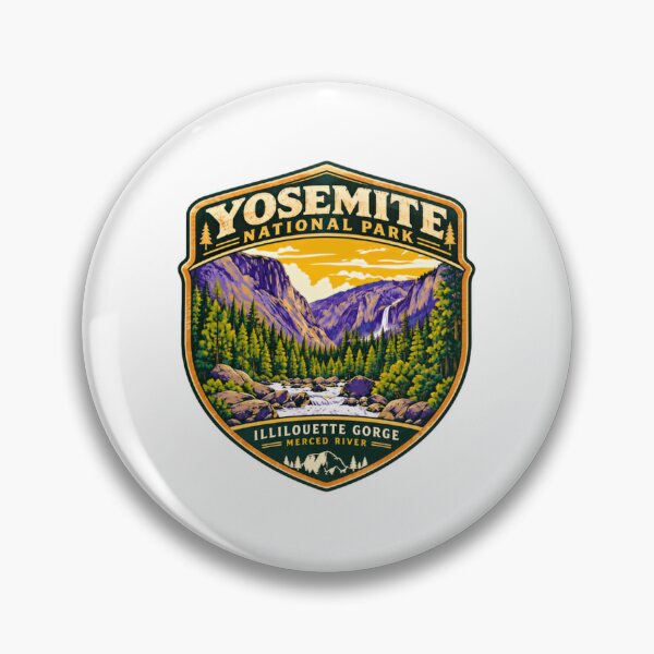 Item preview, Yosemite National Park Illillouette Gorge Merced River Hiking Camping Outdoor Travel designed and sold by JonesFlora2025.