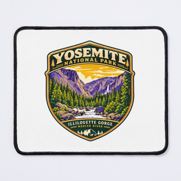 Item preview, Yosemite National Park Illillouette Gorge Merced River Hiking Camping Outdoor Travel designed and sold by JonesFlora2025.