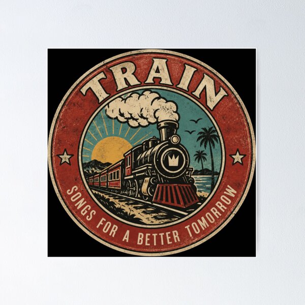 Item preview, SONGS FOR A BETTER TOMORROW TRAIN  designed and sold by HSMGallery.