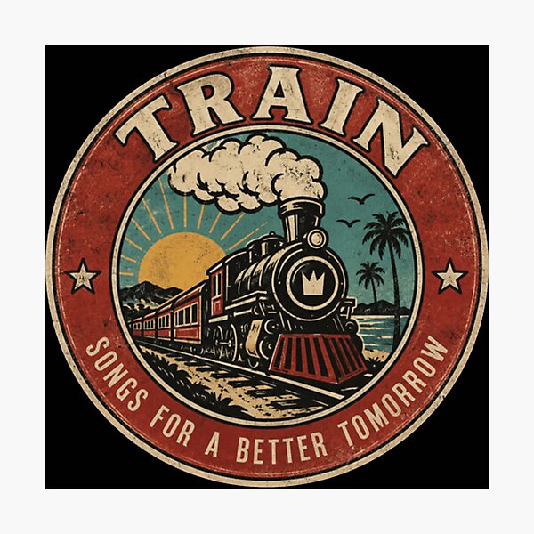 Item preview, SONGS FOR A BETTER TOMORROW TRAIN  designed and sold by HSMGallery.
