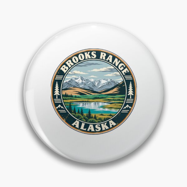 Item preview, Brooks Range Alaska Mountains Outdoor Adventure Traveler designed and sold by RetroMini2026.