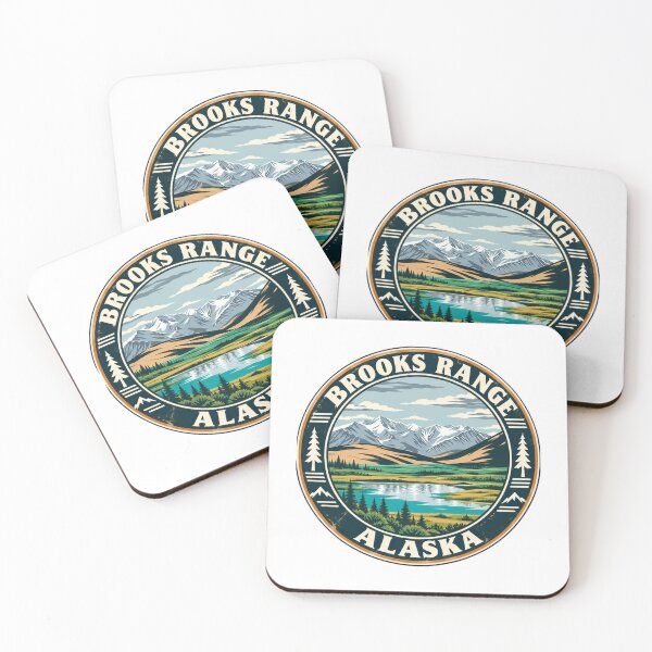 Item preview, Brooks Range Alaska Mountains Outdoor Adventure Traveler designed and sold by RetroMini2026.