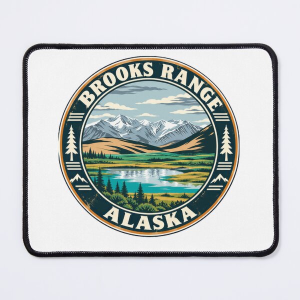 Item preview, Brooks Range Alaska Mountains Outdoor Adventure Traveler designed and sold by RetroMini2026.