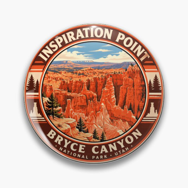 Item preview, Inspiration Point Bryce Canyon National Park Utah Travel Souvenir Hiking designed and sold by NeedForParks.