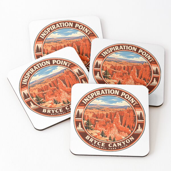 Item preview, Inspiration Point Bryce Canyon National Park Utah Travel Souvenir Hiking designed and sold by NeedForParks.