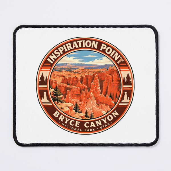 Item preview, Inspiration Point Bryce Canyon National Park Utah Travel Souvenir Hiking designed and sold by NeedForParks.