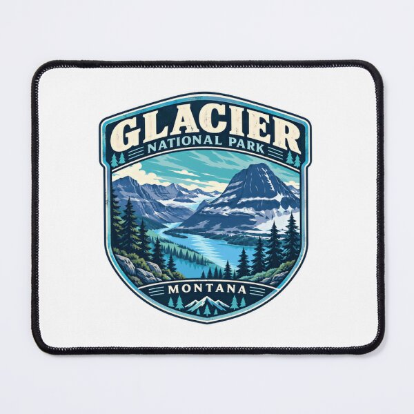 Item preview, Glacier National Park Montana National Park Travel Hiking Adventure designed and sold by JonesFlora2025.