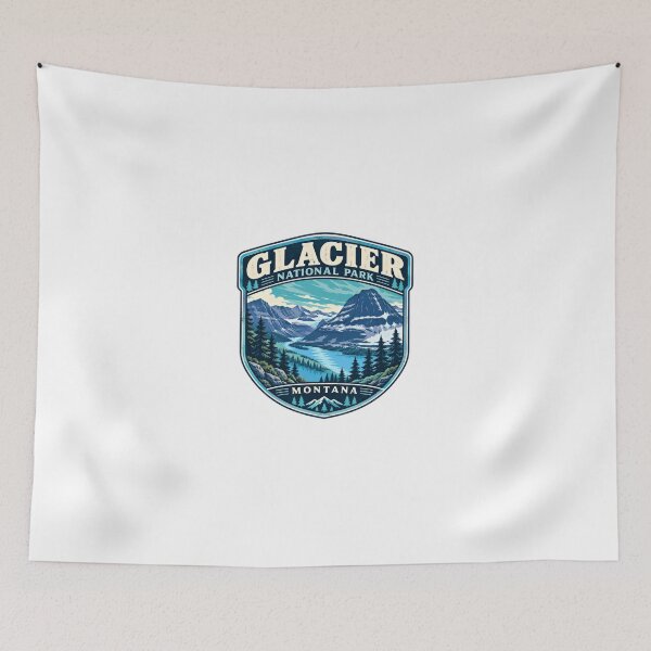 Item preview, Glacier National Park Montana National Park Travel Hiking Adventure designed and sold by JonesFlora2025.