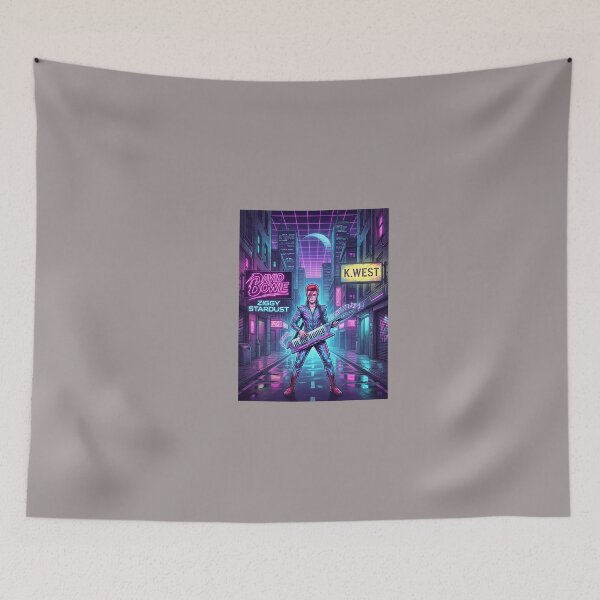 Item preview, Bowie Stardust Alley Cover Recreation-61 designed and sold by Prestonogisich.