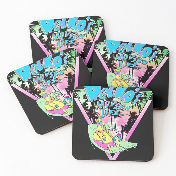Item preview, RockoS Modern Life Rocko And Heffer Tropical designed and sold by Kawaiicupucaku.
