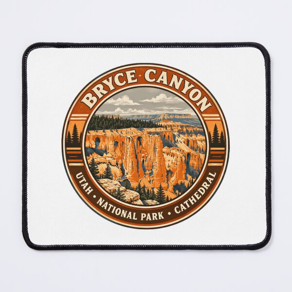 Item preview, Bryce Canyon Utah National Park Cathedral Travel Hiking Souvenir designed and sold by NeedForParks.