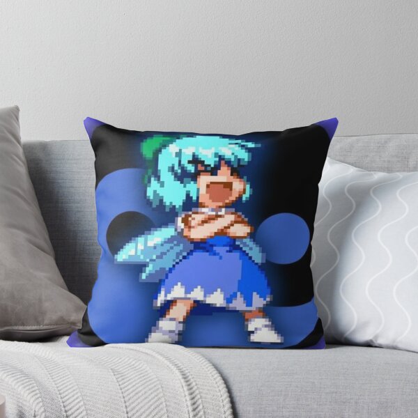 Item preview, Retro Pixel Art Cirno Anime Sticker - Touhou Project Gaming Decal designed and sold by FactsAbsolutely.