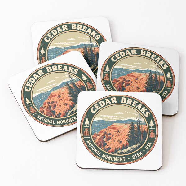 Item preview, Cedar Breaks National Monument Utah USA National Park Travel Explorer designed and sold by NeedForParks.