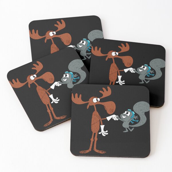 Item preview, Bullwinkle And Rocky Authentic designed and sold by Kawaiicupucaku.