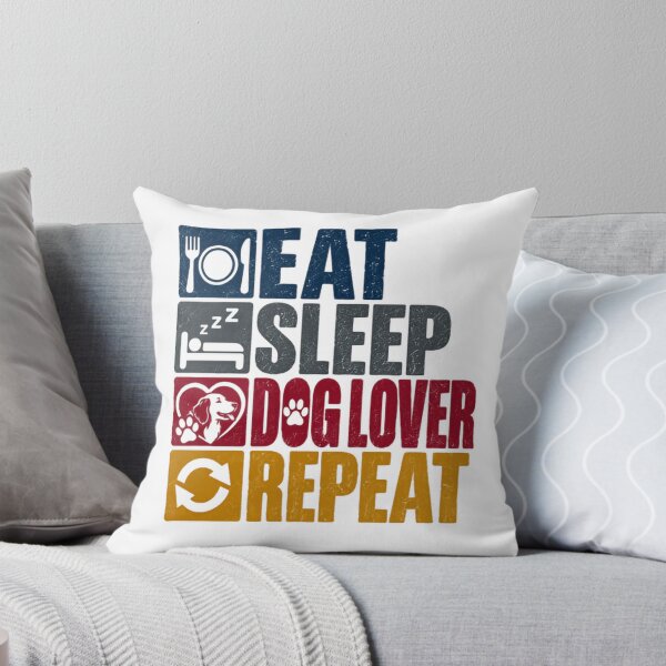 Item preview, Eat Sleep Dog Lover Repeat Dog Owner Pet Lover Canine designed and sold by SEEM-drawing.