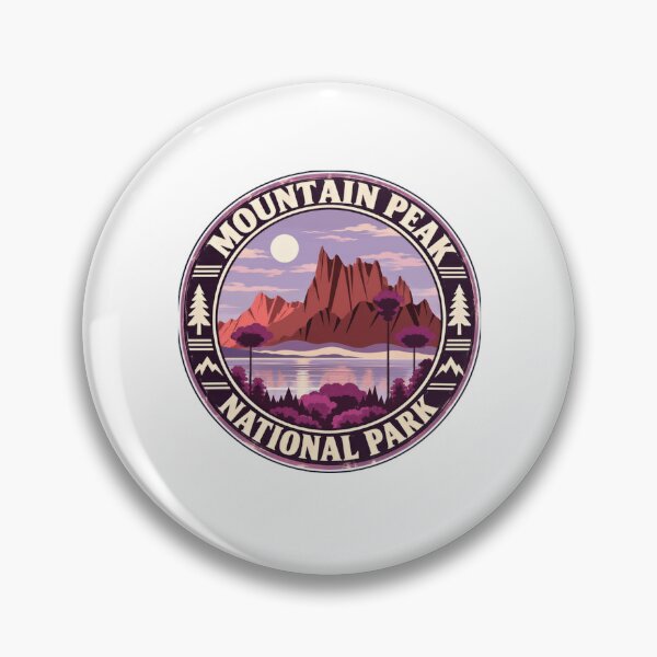 Item preview, Mountain Peak National Park Hiking Camping Travel Outdoors Nature Lover designed and sold by RetroMini2026.