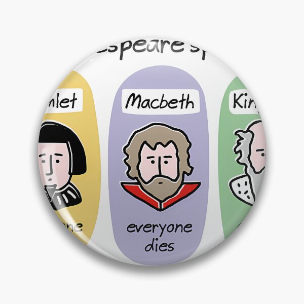 Artikelvorschau, Shakespeare-Spoiler entworfen und verkauft von Kawaiicupucaku.