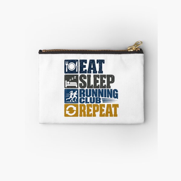 Item preview, Eat Sleep Running Club Repeat | Runner Marathon Jogger Fitness Lifestyle designed and sold by SEEM-drawing.