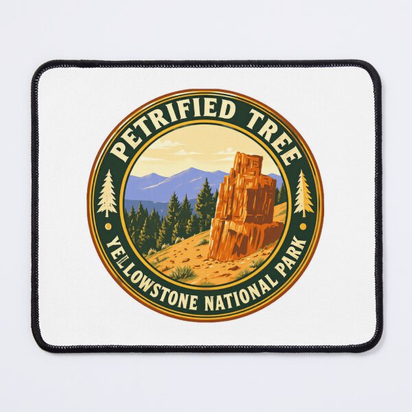 Item preview, Petrified Tree Yellowstone National Park Visitor Souvenir Outdoors Travel designed and sold by NeedForParks.