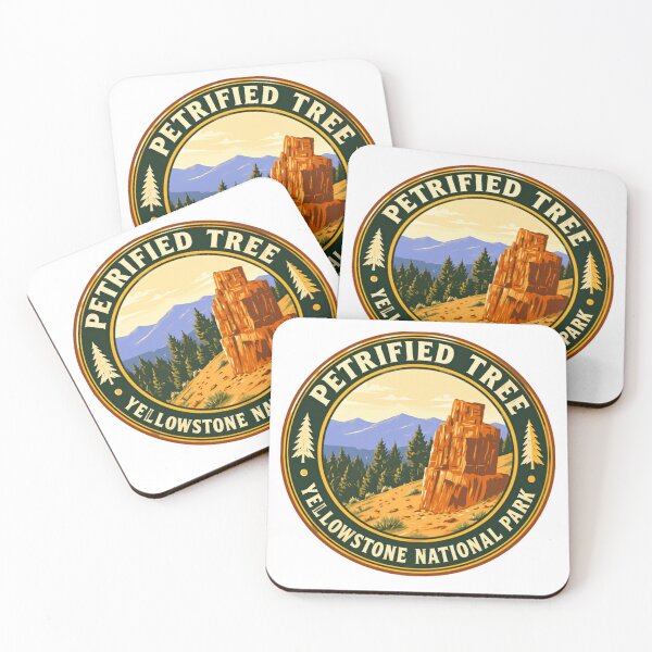Item preview, Petrified Tree Yellowstone National Park Visitor Souvenir Outdoors Travel designed and sold by NeedForParks.