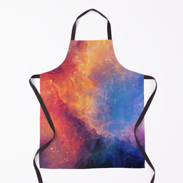 Item preview, Vibrant Deep Space Nebula Galaxy Sticker - Cosmic Abstract Mouse Pad designed and sold by FactsAbsolutely.