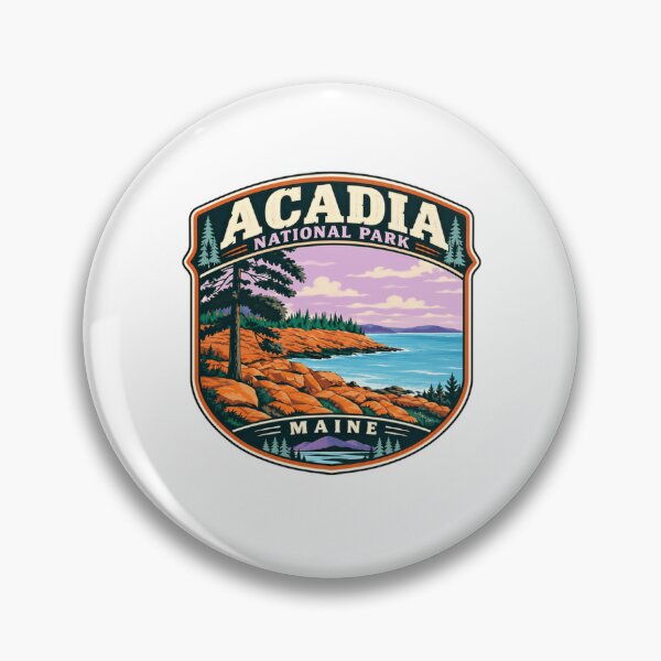 Item preview, Acadia National Park Maine Travel Souvenir Nature Lover designed and sold by RetroMini2026.